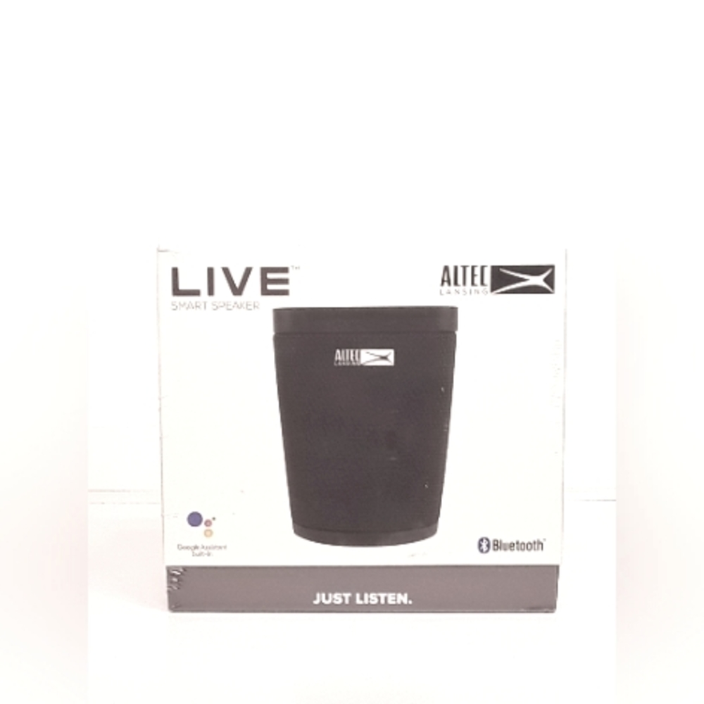 Altec Lansing Live Google Voice Assistant Smart Speaker GVA1